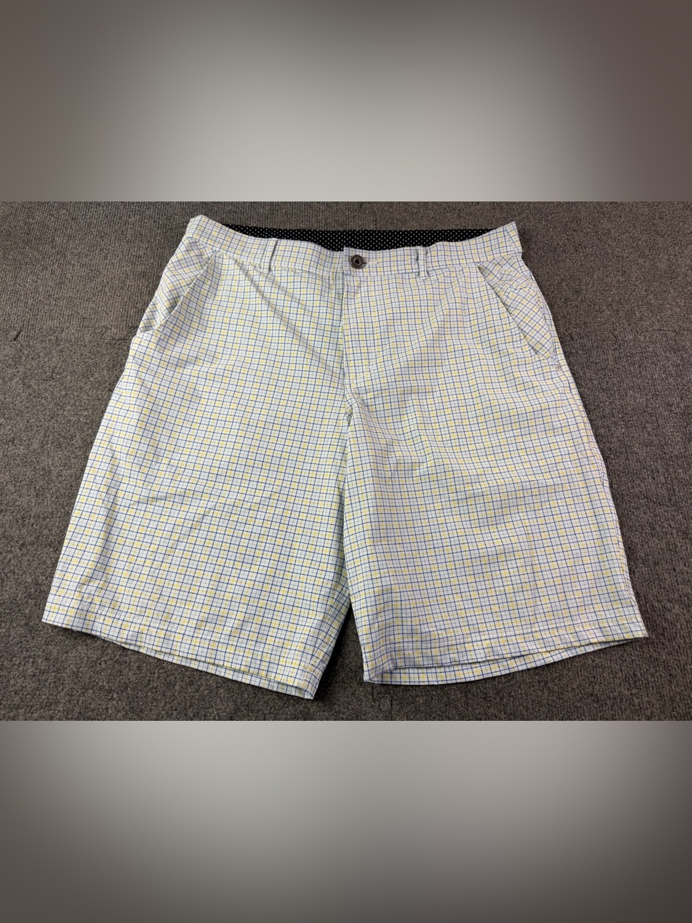 Lululemon Athletics Mens Flat Front Golf 11” Shorts Size 38 Multicolor